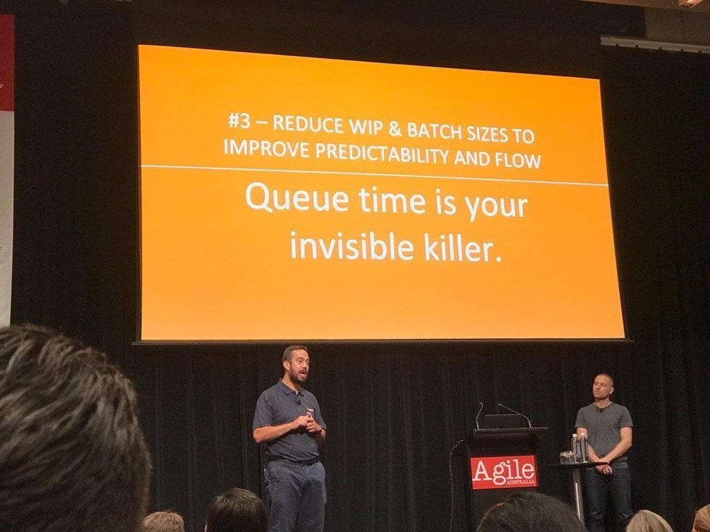 One of the highlights from my talk yesterday at Agile Australia 2017.