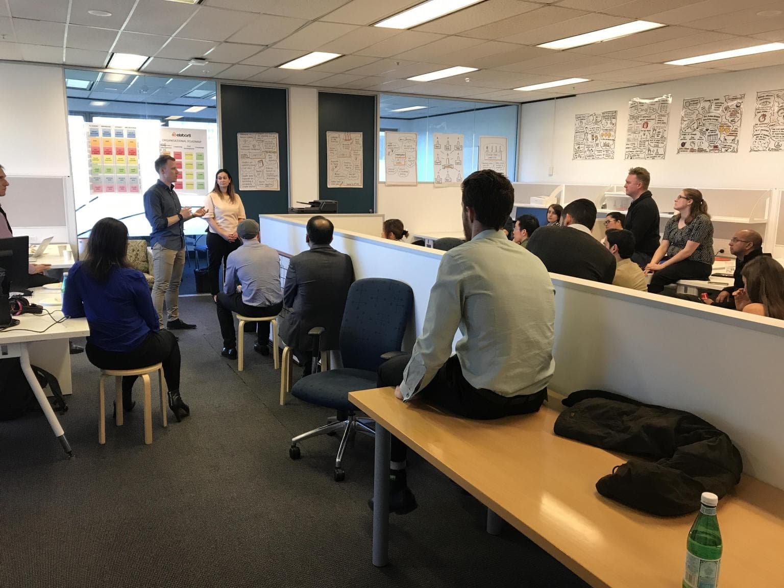 Excited to hear Andrew Thorpe and Lucille Manuele presenting the vision for our new operating model. - image 1