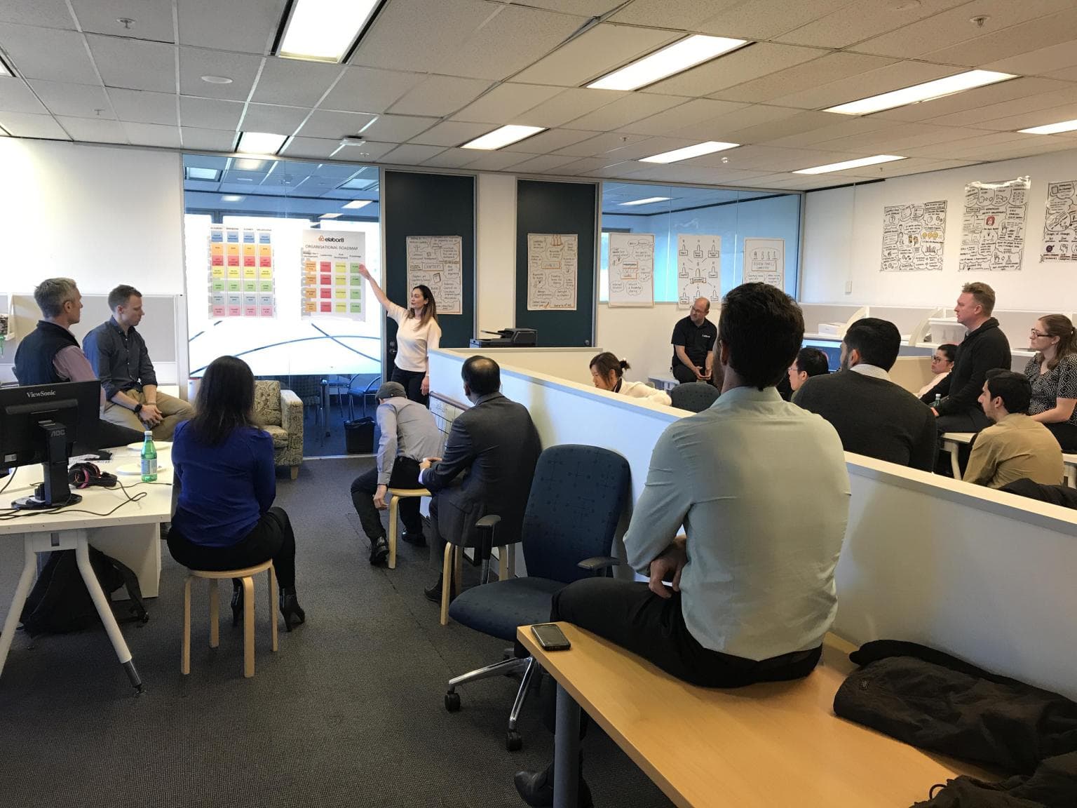 Excited to hear Andrew Thorpe and Lucille Manuele presenting the vision for our new operating model. - image 2