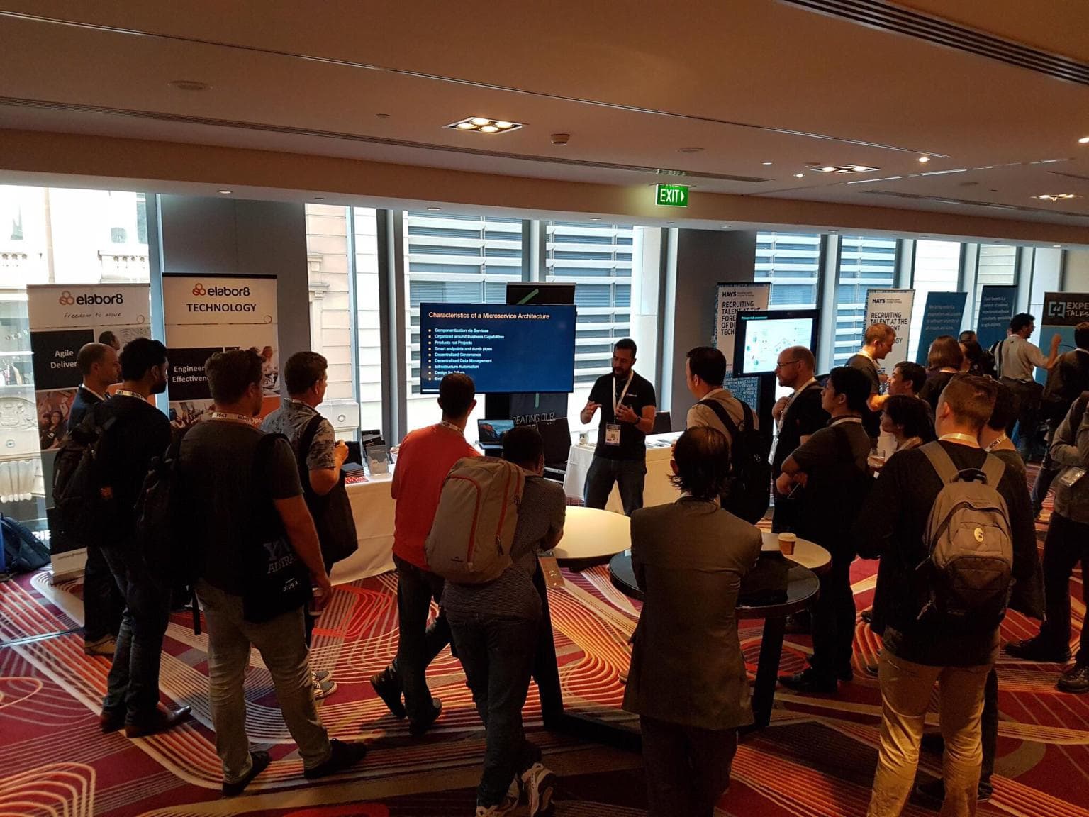 The first day of #YOW17 in Sydney was very engaging.