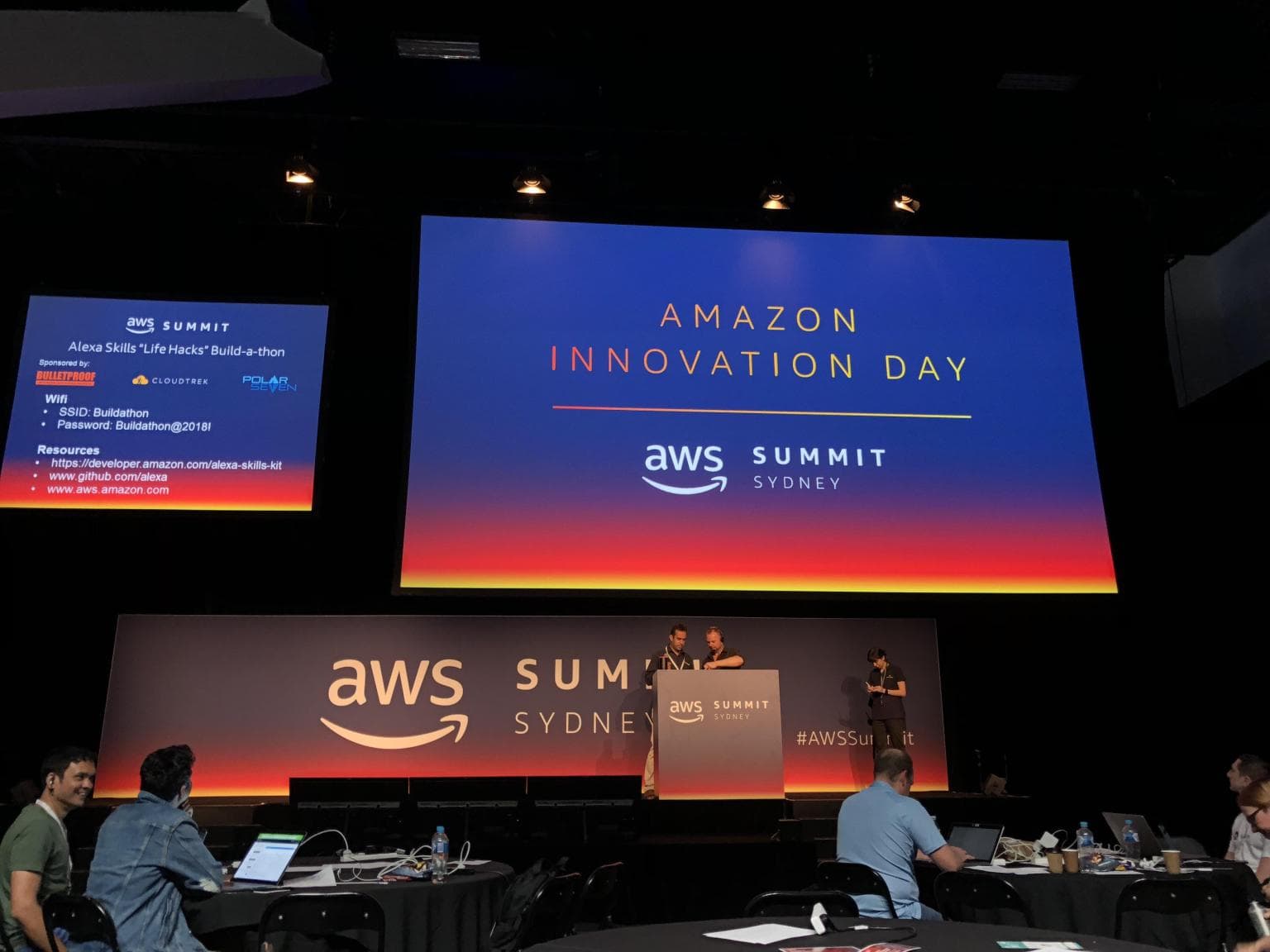 Lot of fun today at the Amazon Innovation Day in Sydney. - image 1
