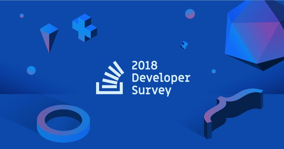 The Stack Overflow developer survey results 2018 data is huge!