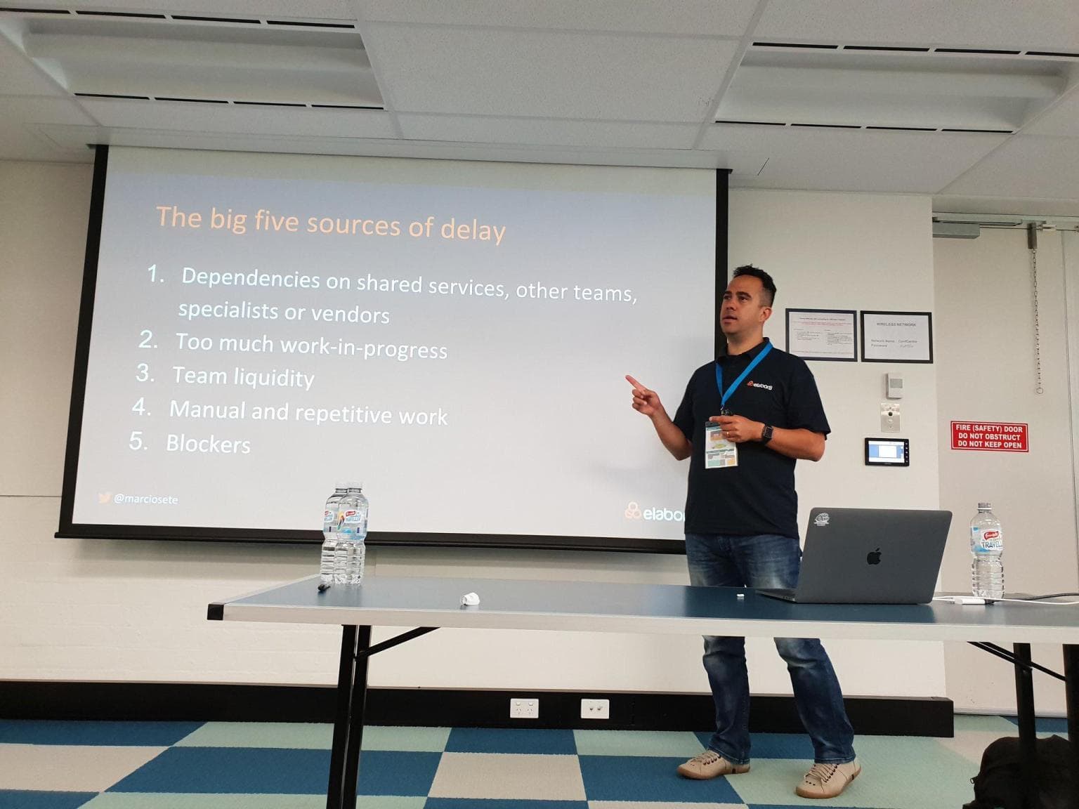 Really enjoyed speaking at Scrum Australia yesterday about flow efficiency. - image 1