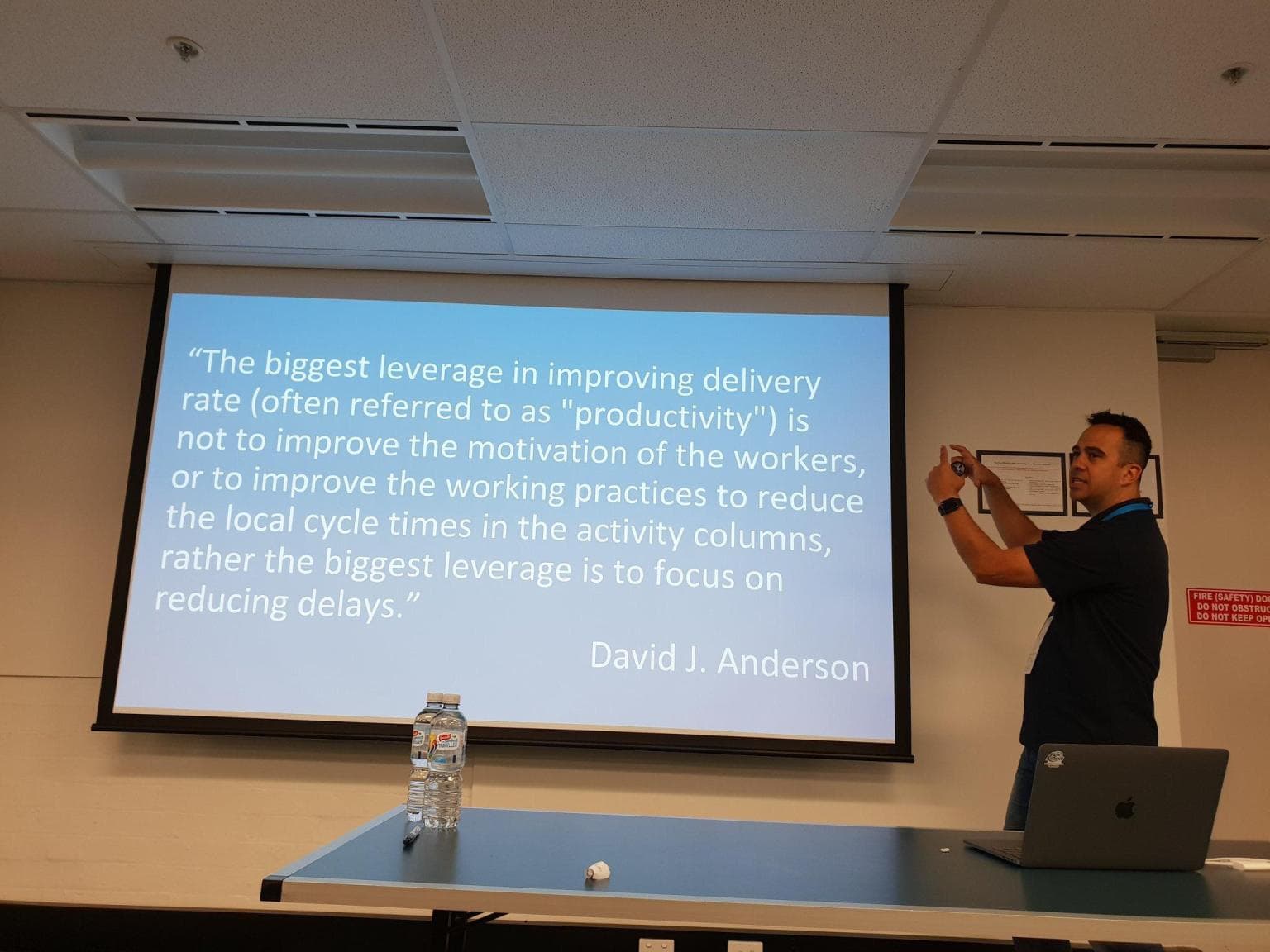 Really enjoyed speaking at Scrum Australia yesterday about flow efficiency. - image 2