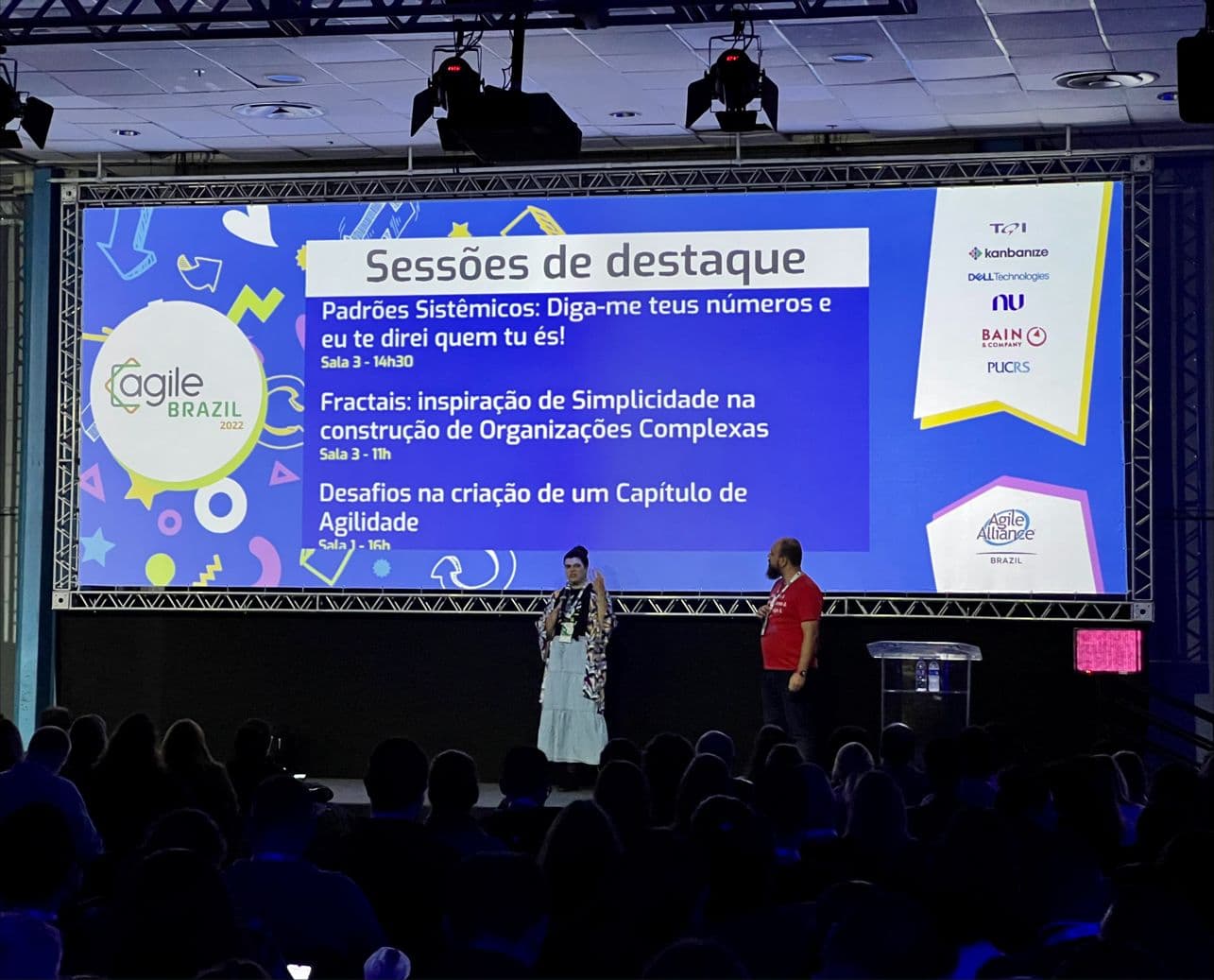 Loved to have my talk featured on the opening of the 2nd day of #AgileBR!