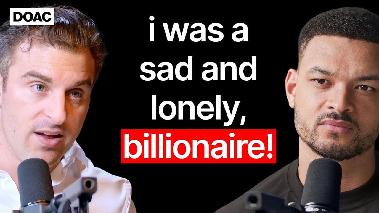 This interview with Brian Chesky, Airbnb's CEO, has resonated to a level I can't even describe:
